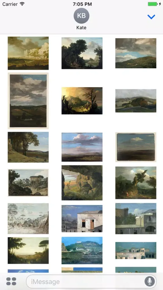 Screenshot di Thomas Jones Artworks Stickers