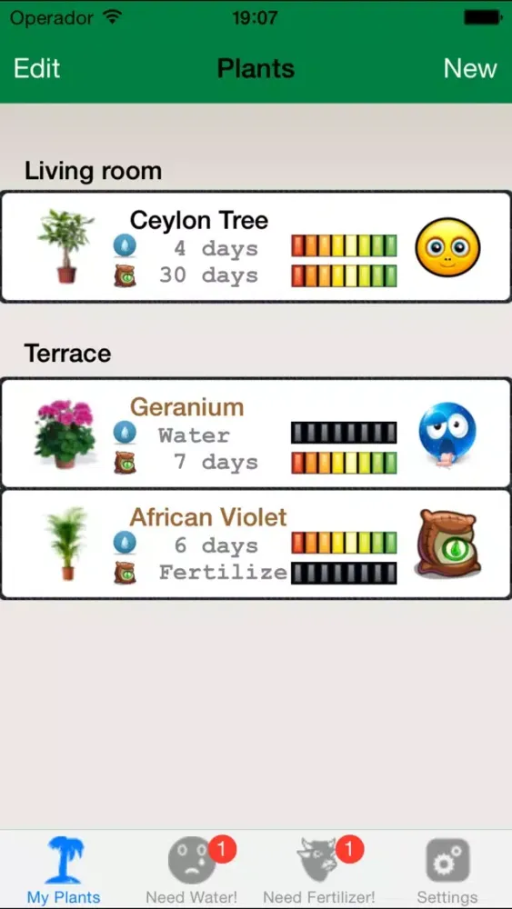 WateringPlants Ekran Görüntüleri