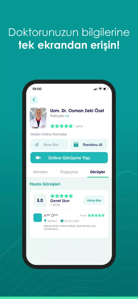 Bulut Klinik - Uzaktan Sağlık Screenshots