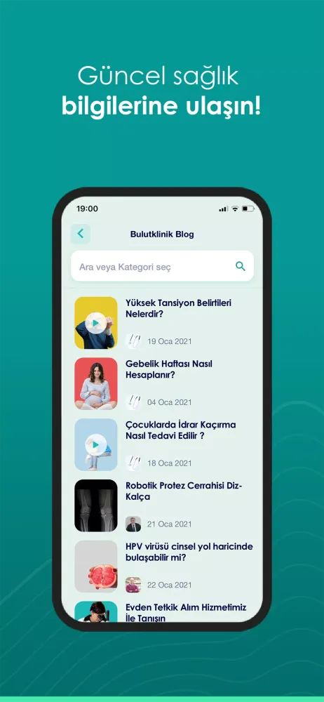 Bulut Klinik - Uzaktan Sağlık Screenshots