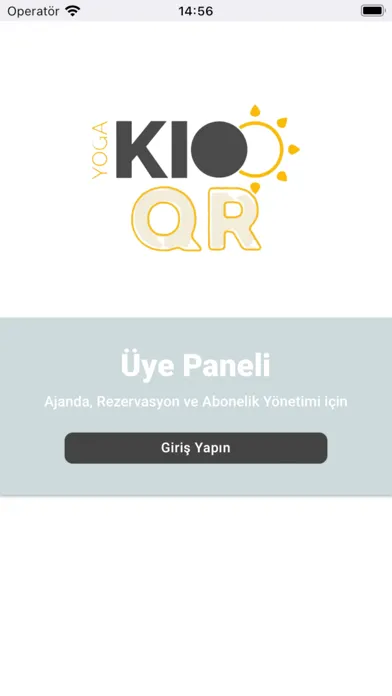 YogaKiooQR Üye Uygulaması應用截圖