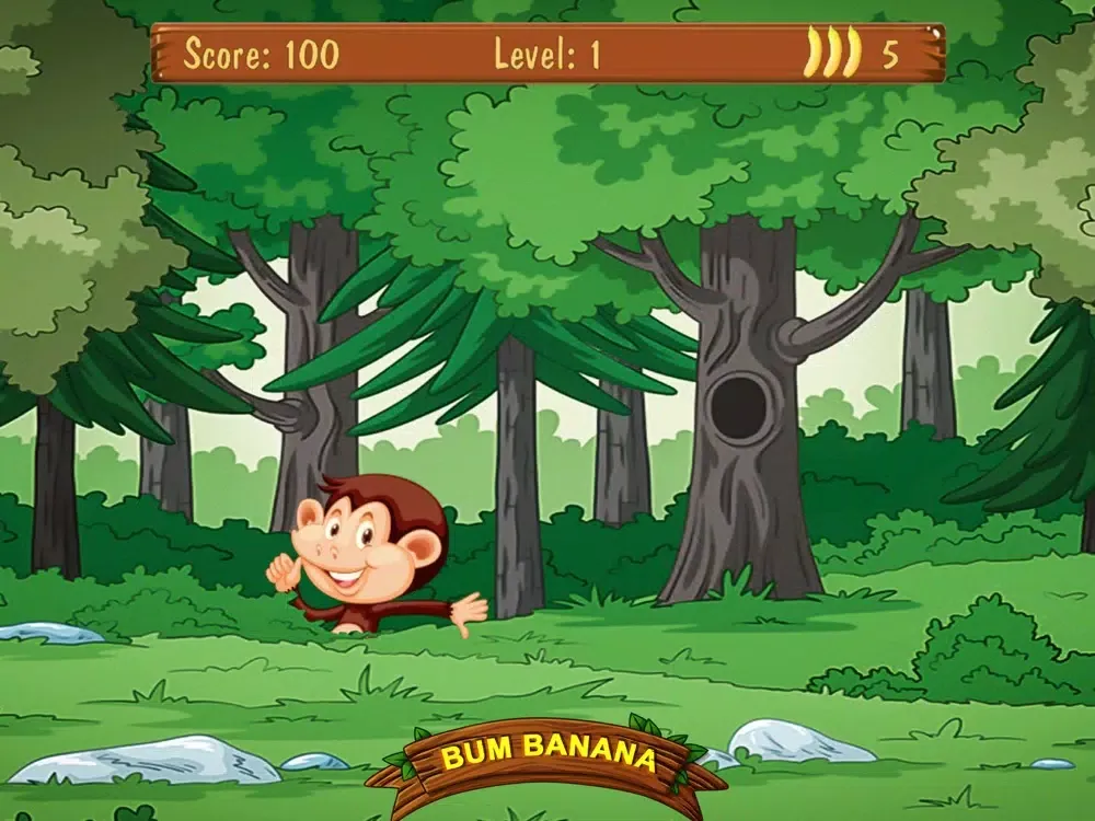 ภาพหน้าจอของ Bum Banana iPad 