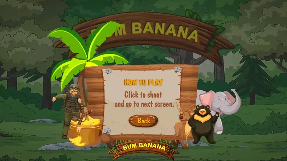 ภาพหน้าจอของ Bum Banana
