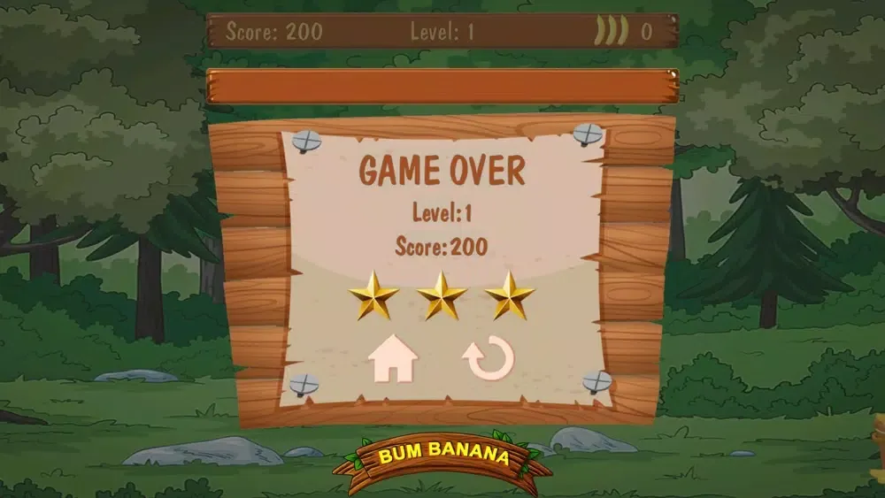ภาพหน้าจอของ Bum Banana