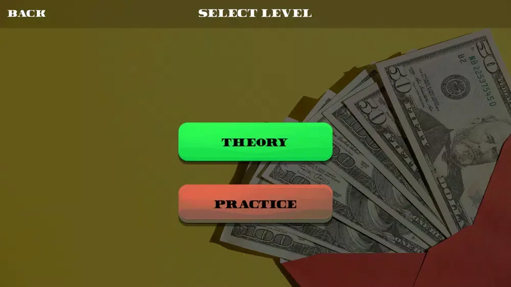 Ảnh chụp màn hình của BUM Money Quiz