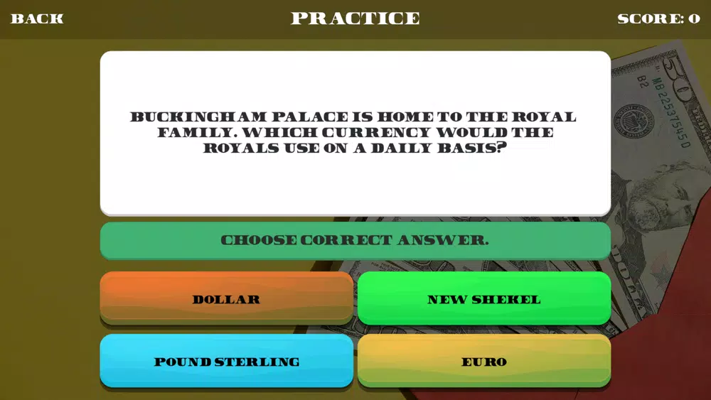BUM Money Quiz سکرین شاٹس