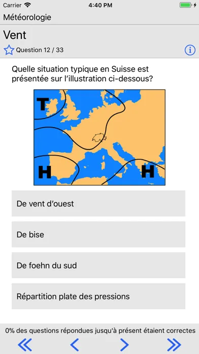 Zrzuty ekranu Questions PPL(A) FRENCH