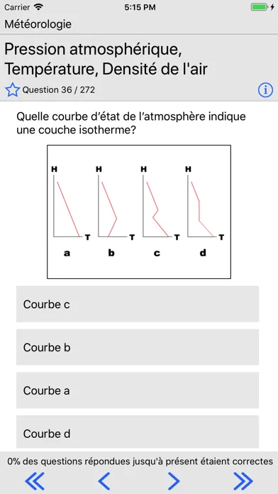 Zrzuty ekranu Questions PPL(A) FRENCH