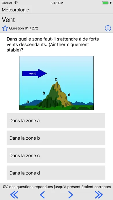 Zrzuty ekranu Questions PPL(A) FRENCH