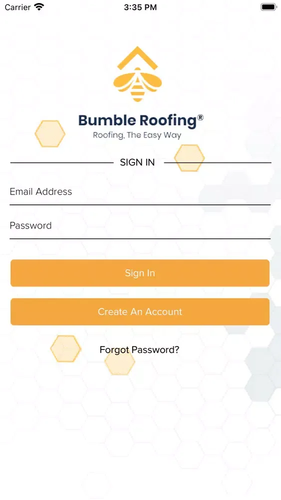 Tangkapan layar Bumble Roofing