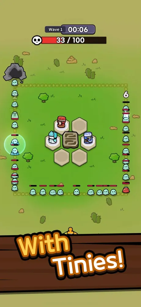 Tangkapan skrin Tiny Defense