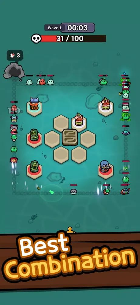 Tangkapan skrin Tiny Defense
