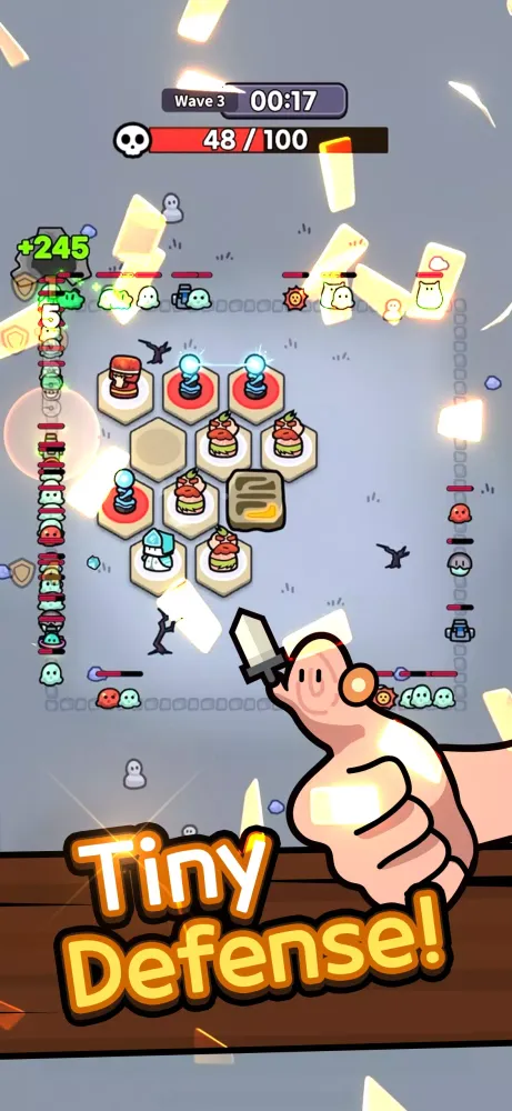 Tangkapan skrin Tiny Defense