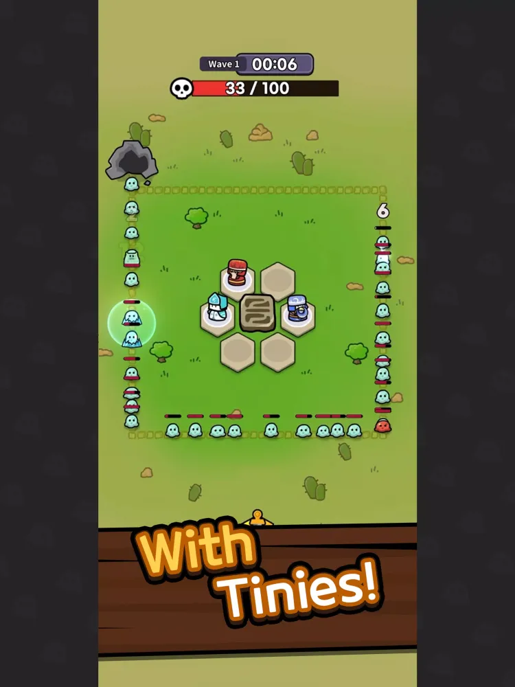 Tangkapan skrin Tiny Defense