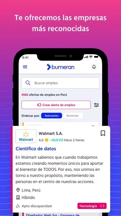 Bumeran 스크린샷
