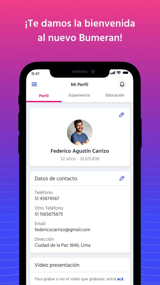 Bumeran Screenshots