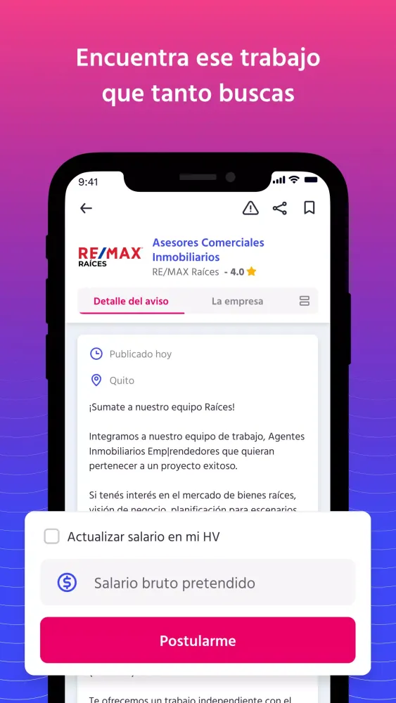 Capturas de pantalla de Multitrabajos