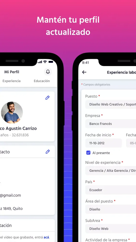 Capturas de pantalla de Multitrabajos