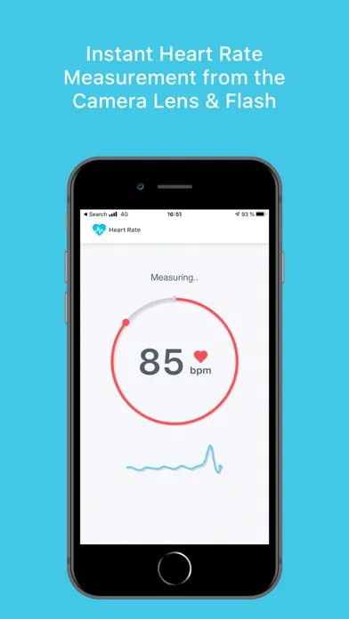 Tangkapan skrin Heart Rate