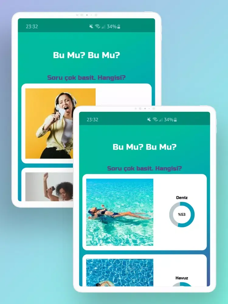 Bu Mu? Bu Mu? - Karar Oyunu iPad 应用截图