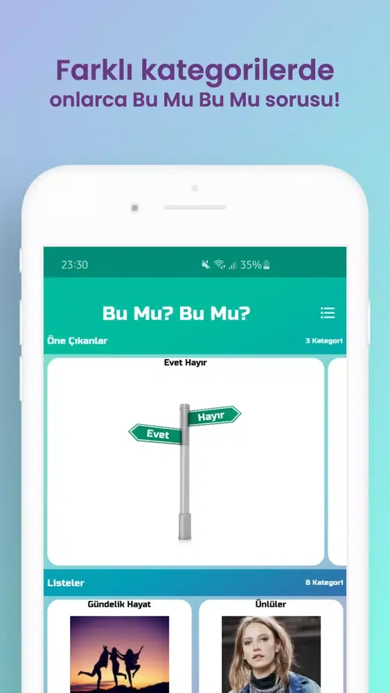 Bu Mu? Bu Mu? - Karar Oyunu应用截图