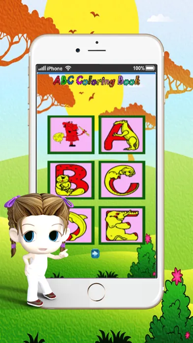 ABC Draw Pad : Learn to painting and drawing coloring pages printable for kids free Ekran Görüntüleri