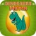 Dino Animal Memory Match Facts Cards