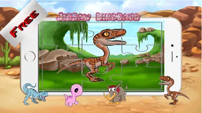 Dinosaur Jigsaw Puzzle Farm - Fun Animated Kids Jigsaw Puzzle with HD Cartoon Dinosaurs Screenshots