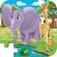 Elephant & Giraffe Puzzle Game Life Skill Elephant & Giraffe Puzzle Game Life Skill