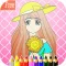 Games Princess coloring pages :  Art Pad Easy painting for little kids