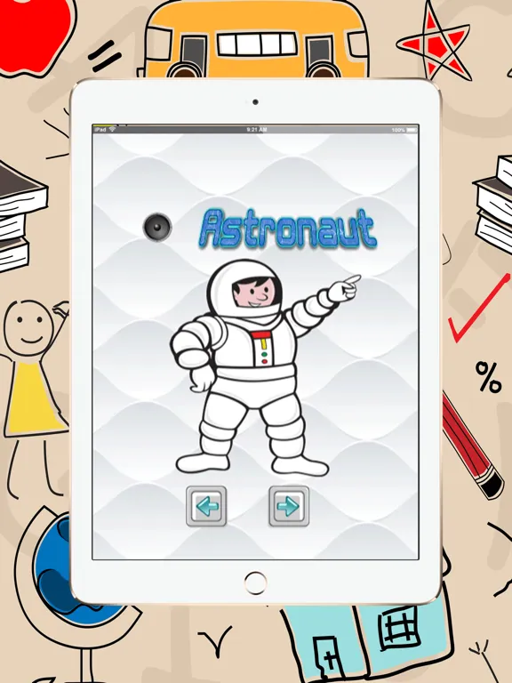 Capturas de pantalla de Learn English Vocabulary Occupation : lessons profession for kids iPad 