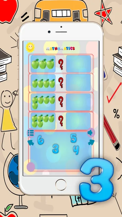 123 Mathematics : Learn numbers shapes and relation early education games for kindergarten Screenshots