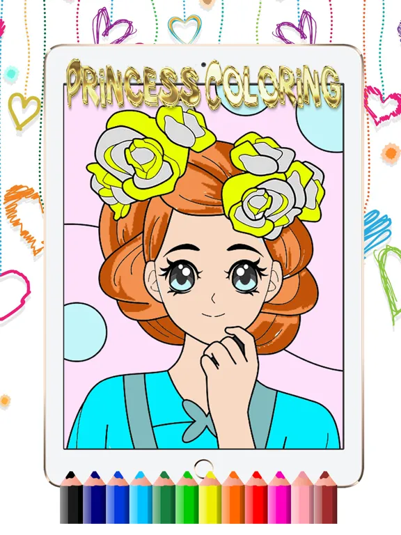 Drawing and Painting learning game for kids iPad  Screenshots
