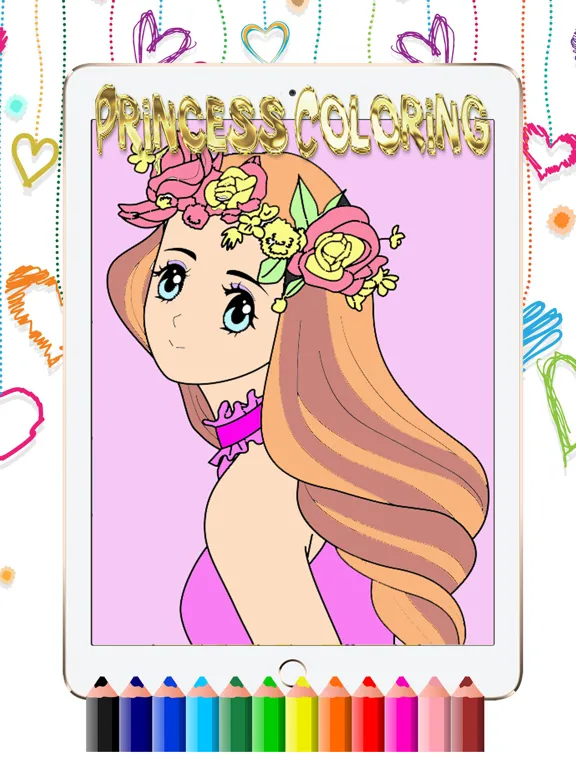 Drawing and Painting learning game for kids iPad  Screenshots