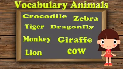 Captures d'écran de animals vocabulary exercises