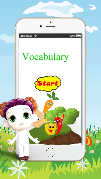 Learn English Vocabulary Vegetable:Learning Education Games For Kids Beginner Screenshots