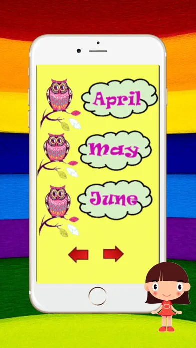 Learn English Vocabulary Month And Christmas : Game Education For Kids Free!! スクリーンショット