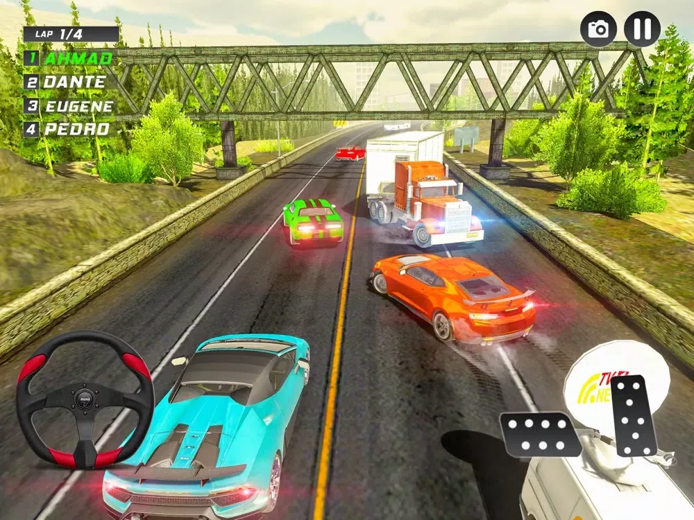 Screenshot di Mad Racing: Car Stunt Drive iPad 