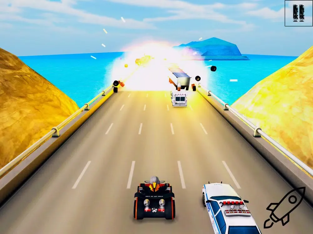 Drive And Shoot : Death Race iPad  Screenshots