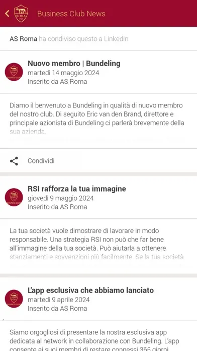 AS Roma Business Club應用截圖