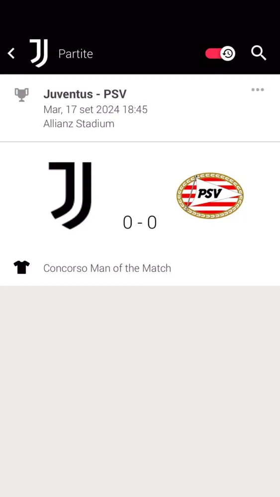 Capturas de tela do Juventus Business Club