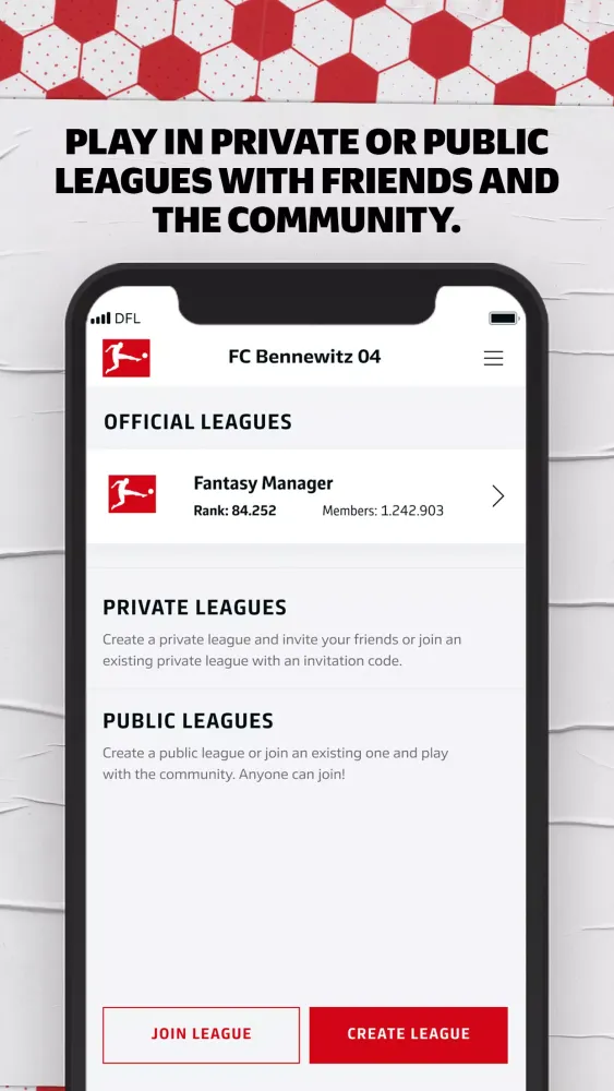 Скриншоты Bundesliga Fantasy Manager