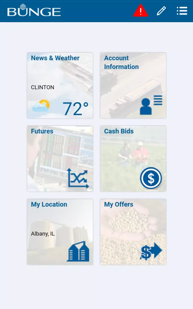 Zrzuty ekranu Bunge Mobile