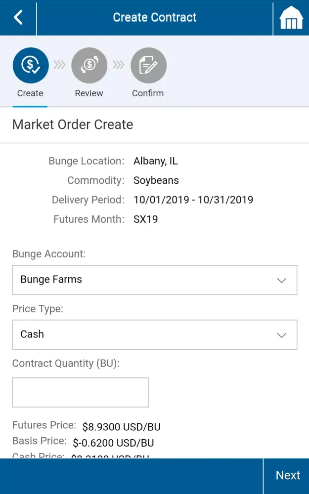 Zrzuty ekranu Bunge Mobile