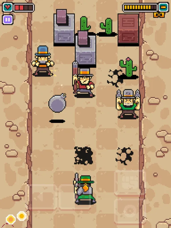 Captures d'écran de Wild Bullets iPad 