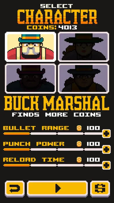 Captures d'écran de Wild Bullets