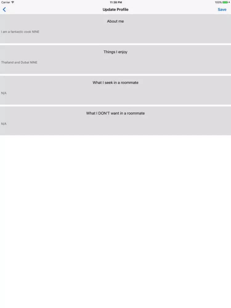 Tangkapan layar Bunk'em iPad 