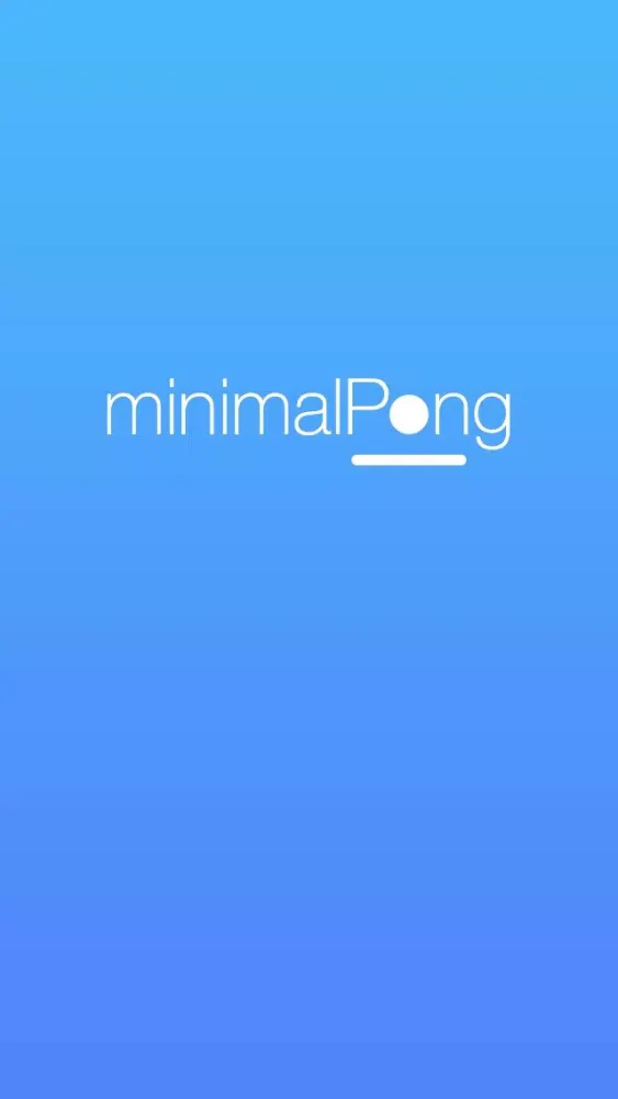Скриншоты minimalPong