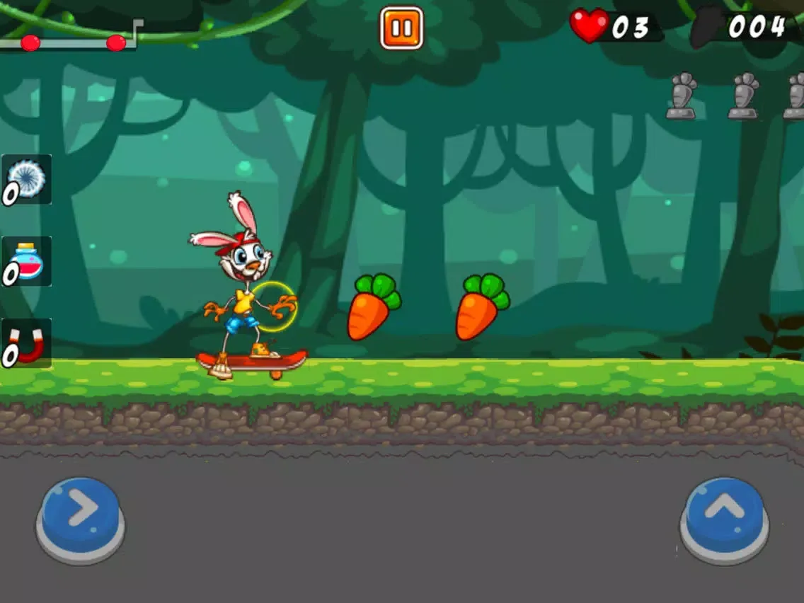 صور bunny adventure : skater time iPad 