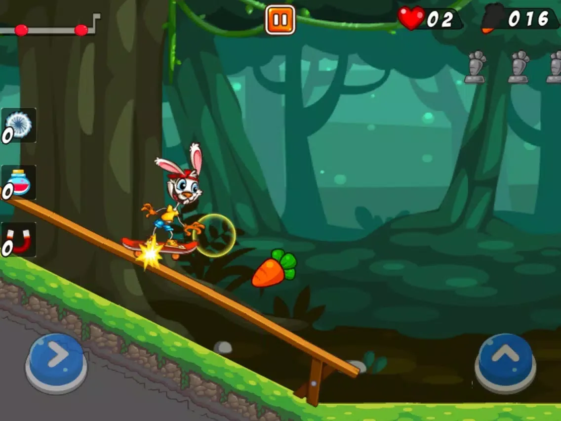 صور bunny adventure : skater time iPad 